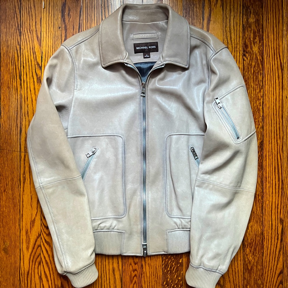 Michael Kors Leather Jacket